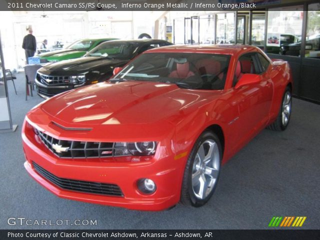 2011 Chevrolet Camaro SS/RS Coupe in Inferno Orange Metallic