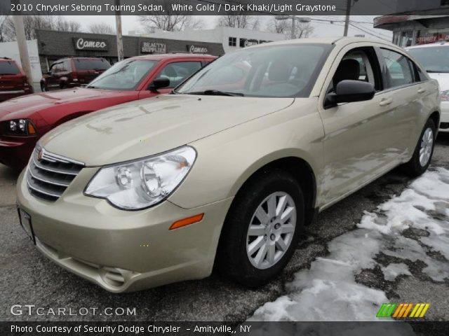 2010 Chrysler Sebring Touring Sedan in White Gold