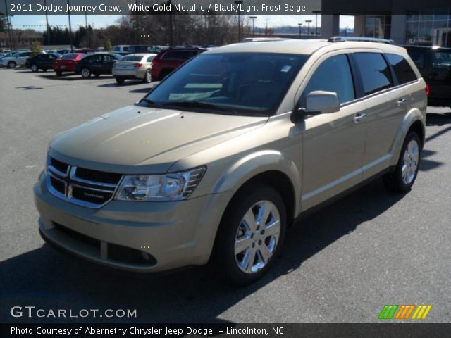 2011 Dodge Journey Crew in White Gold Metallic