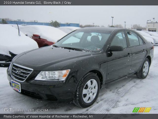 2010 Hyundai Sonata GLS in Ebony Black