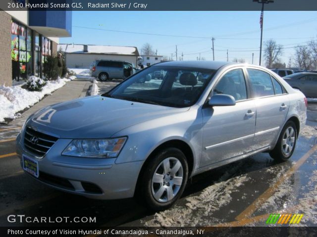 2010 Hyundai Sonata GLS in Radiant Silver