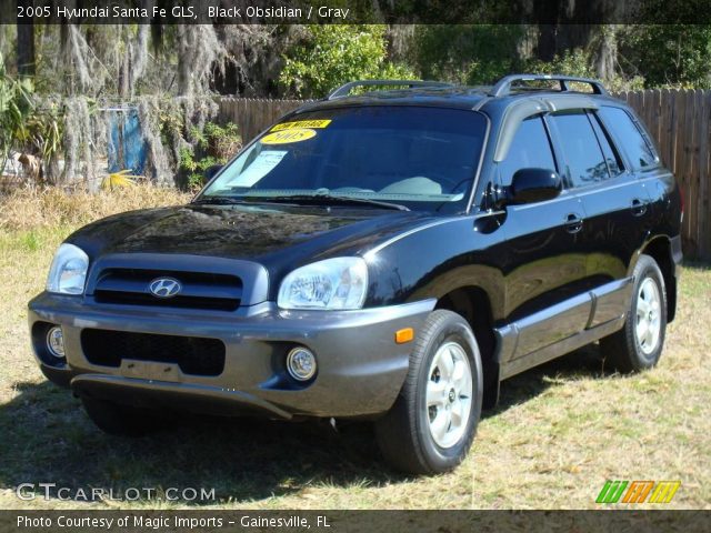 2005 Hyundai Santa Fe GLS in Black Obsidian