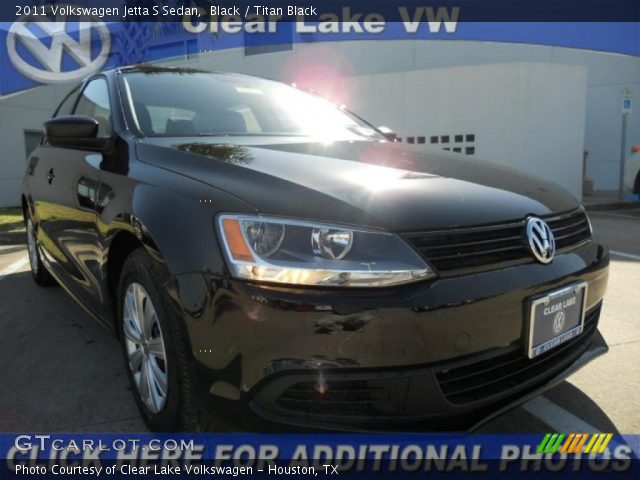 2011 Volkswagen Jetta S Sedan in Black