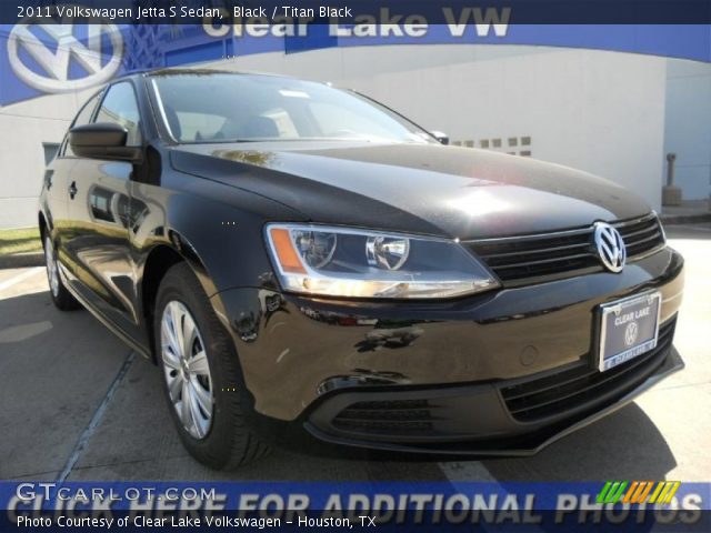 2011 Volkswagen Jetta S Sedan in Black