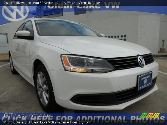 2011 Volkswagen Jetta SE Sedan in Candy White