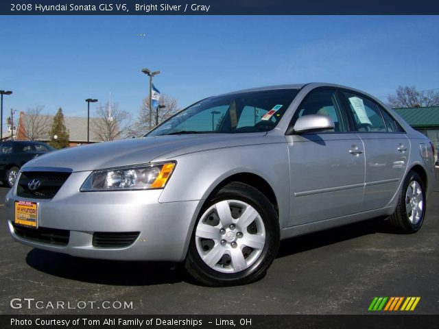 2008 Hyundai Sonata GLS V6 in Bright Silver