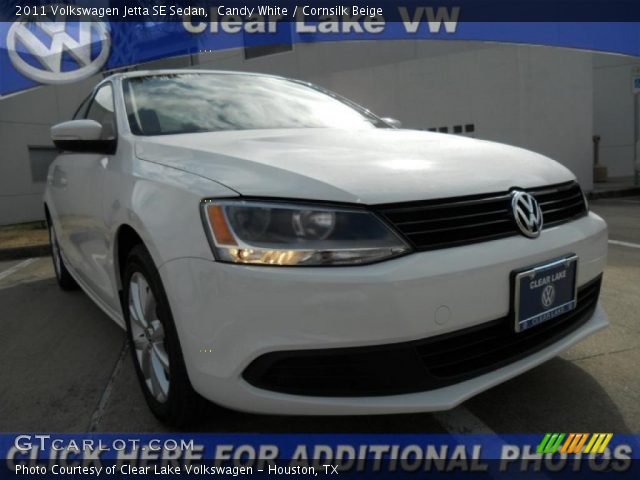 2011 Volkswagen Jetta SE Sedan in Candy White