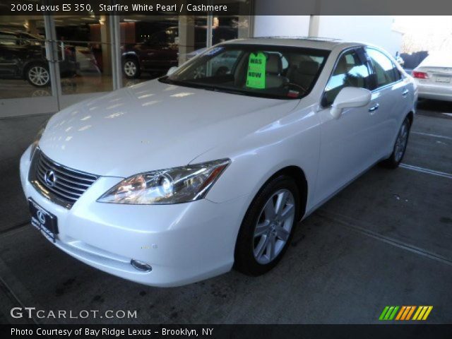 2008 Lexus ES 350 in Starfire White Pearl