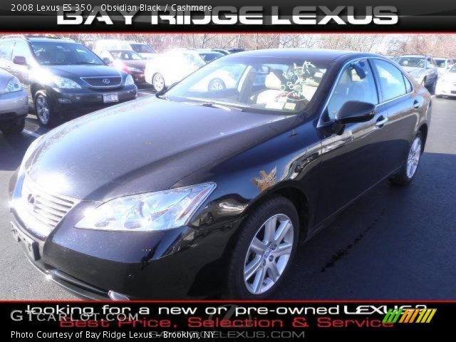 2008 Lexus ES 350 in Obsidian Black