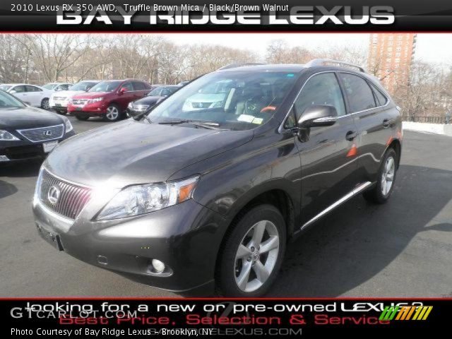 2010 Lexus RX 350 AWD in Truffle Brown Mica