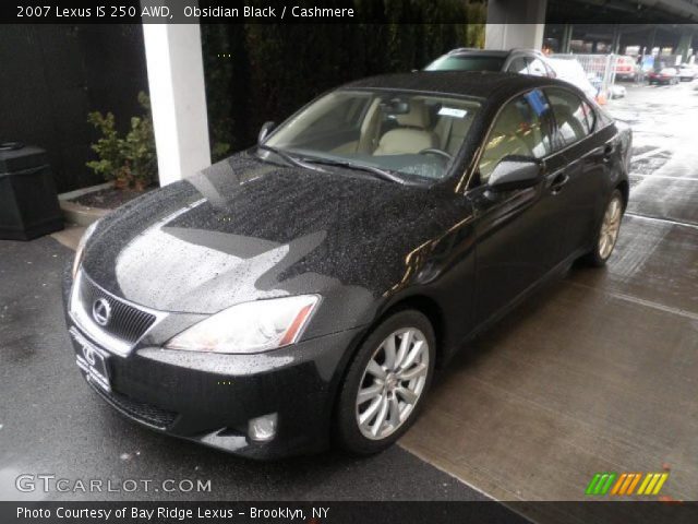 2007 Lexus IS 250 AWD in Obsidian Black