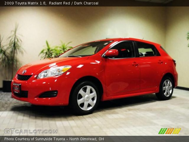 2009 Toyota Matrix 1.8 in Radiant Red