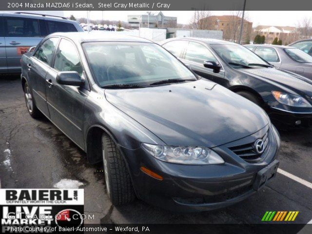 2004 Mazda MAZDA6 i Sedan in Steel Gray Metallic