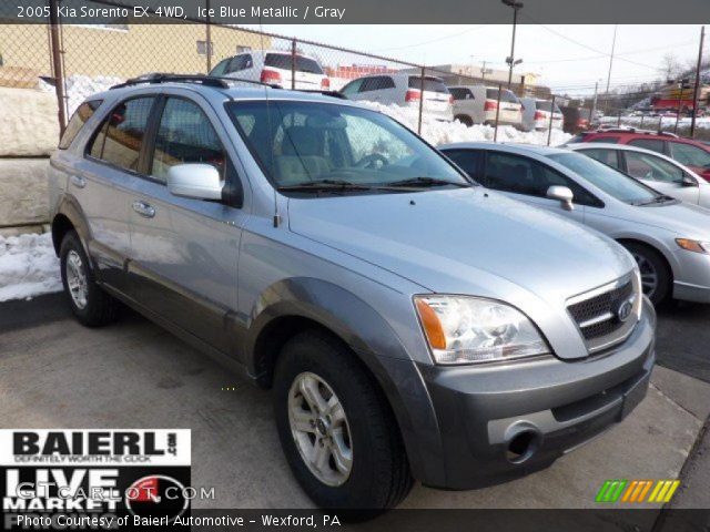 2005 Kia Sorento EX 4WD in Ice Blue Metallic