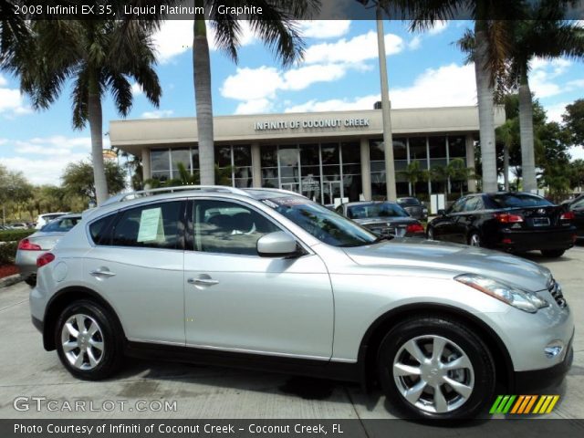 2008 Infiniti EX 35 in Liquid Platinum