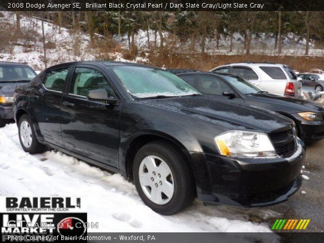 2008 Dodge Avenger SE in Brilliant Black Crystal Pearl