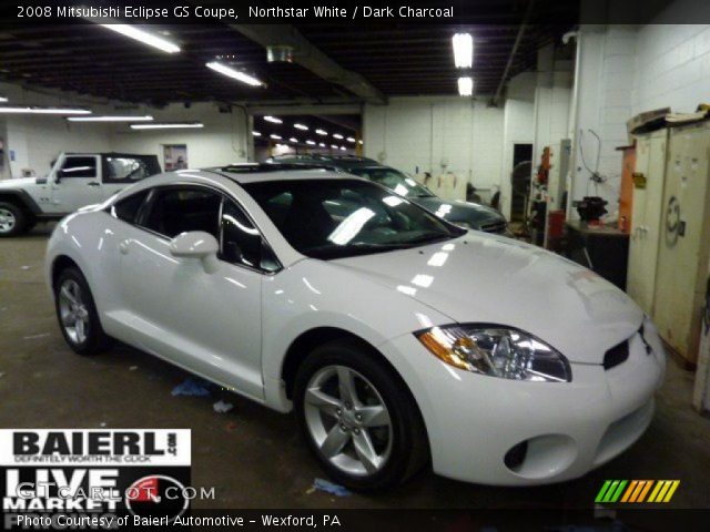 2008 Mitsubishi Eclipse GS Coupe in Northstar White