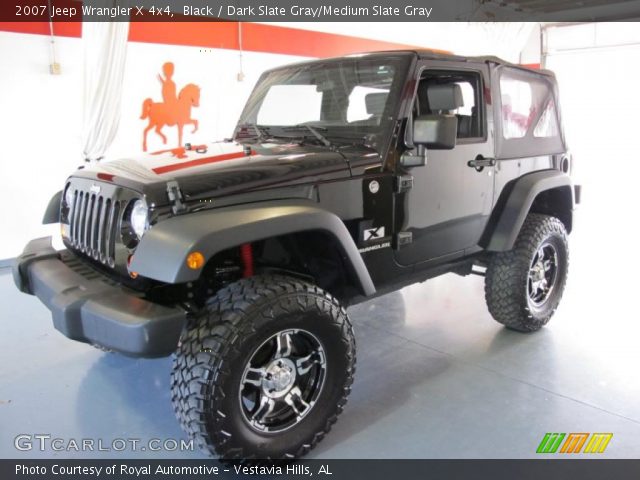 2007 Jeep Wrangler X 4x4 in Black