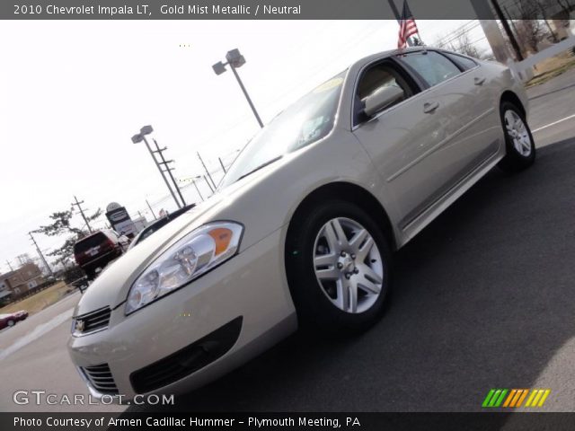 2010 Chevrolet Impala LT in Gold Mist Metallic