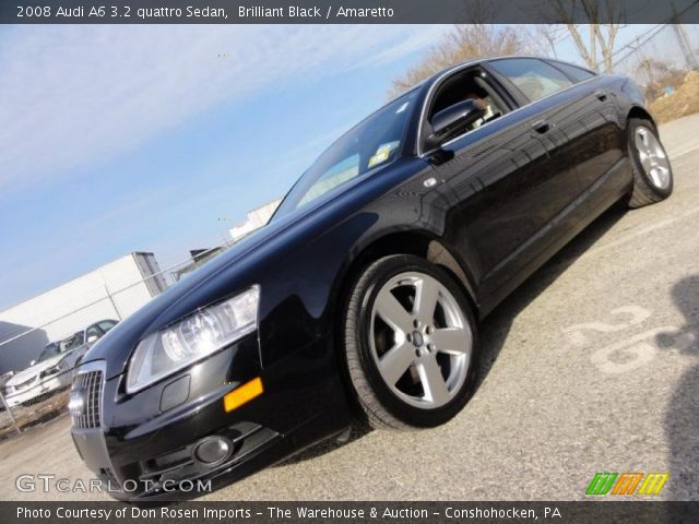 2008 Audi A6 3.2 quattro Sedan in Brilliant Black