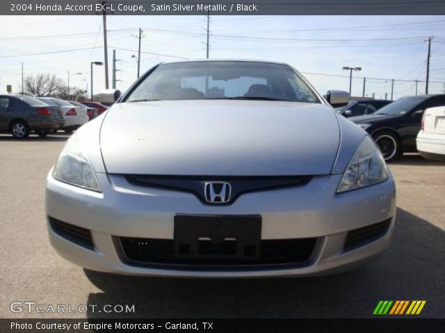 2004 Honda Accord EX-L Coupe in Satin Silver Metallic