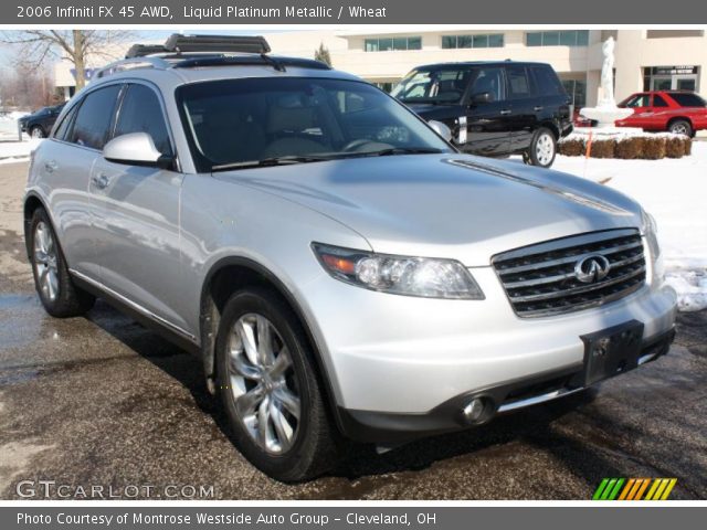 2006 Infiniti FX 45 AWD in Liquid Platinum Metallic