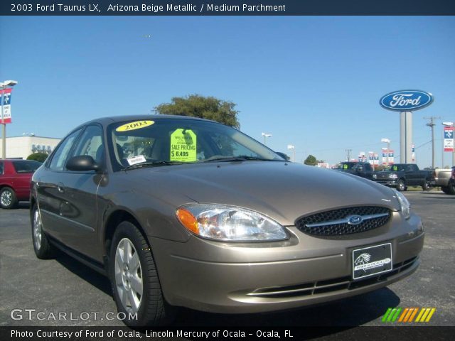 2003 Ford Taurus LX in Arizona Beige Metallic