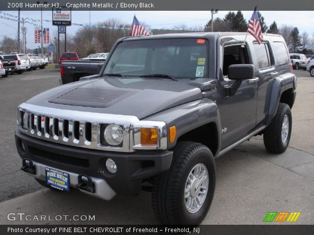 2008 Hummer H3  in Graphite Metallic