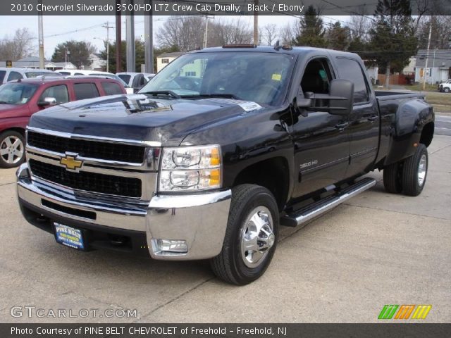 2010 Chevrolet Silverado 3500HD LTZ Crew Cab Dually in Black