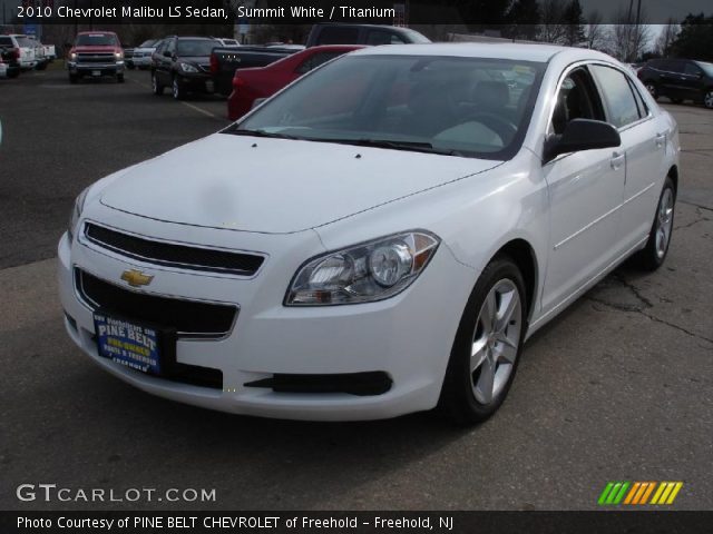 2010 Chevrolet Malibu LS Sedan in Summit White
