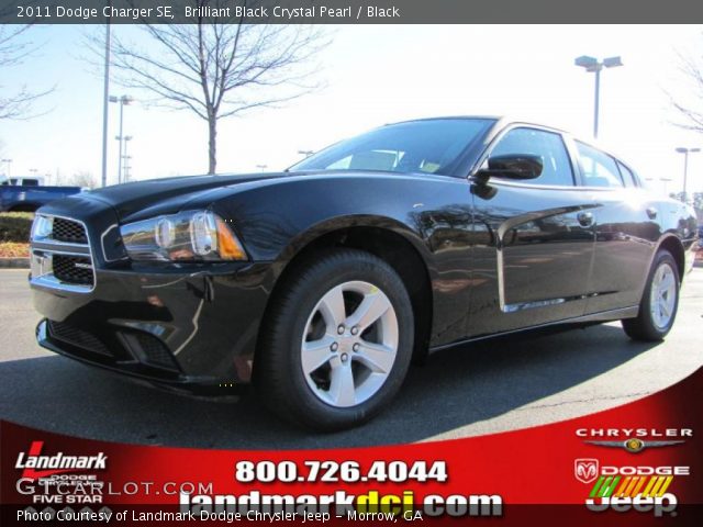 2011 Dodge Charger SE in Brilliant Black Crystal Pearl