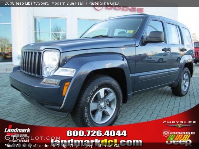 2008 Jeep Liberty Sport in Modern Blue Pearl