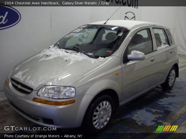 2004 Chevrolet Aveo Hatchback in Galaxy Silver Metallic