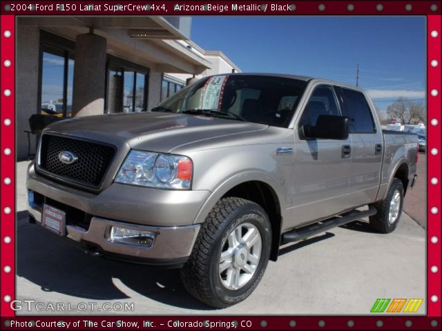 2004 Ford F150 Lariat SuperCrew 4x4 in Arizona Beige Metallic