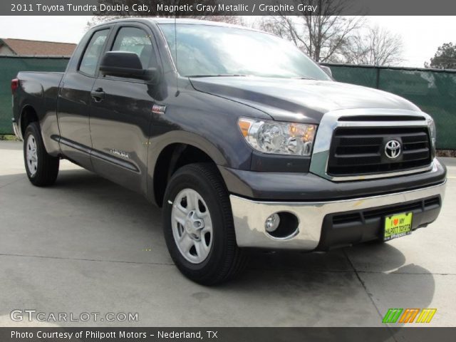 2011 Toyota Tundra Double Cab in Magnetic Gray Metallic