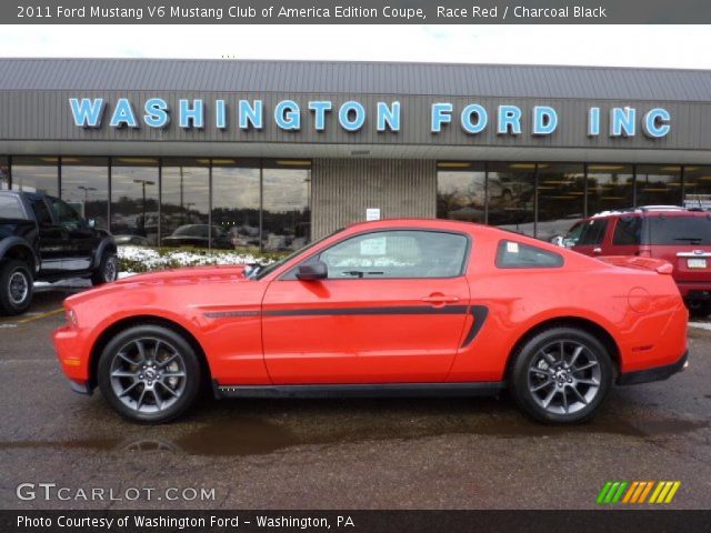 2011 Ford Mustang V6 Mustang Club of America Edition Coupe in Race Red