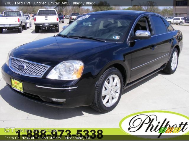 2005 Ford Five Hundred Limited AWD in Black