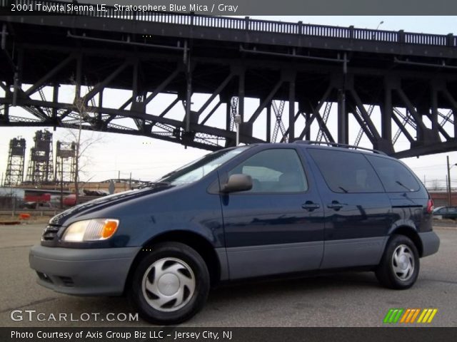 2001 Toyota Sienna LE in Stratosphere Blue Mica