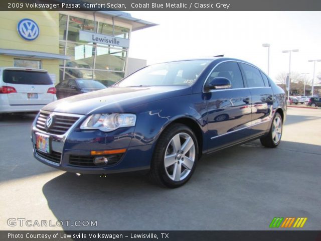 2009 Volkswagen Passat Komfort Sedan in Cobalt Blue Metallic