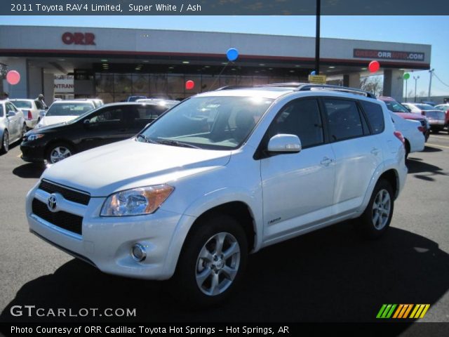2011 Toyota RAV4 Limited in Super White