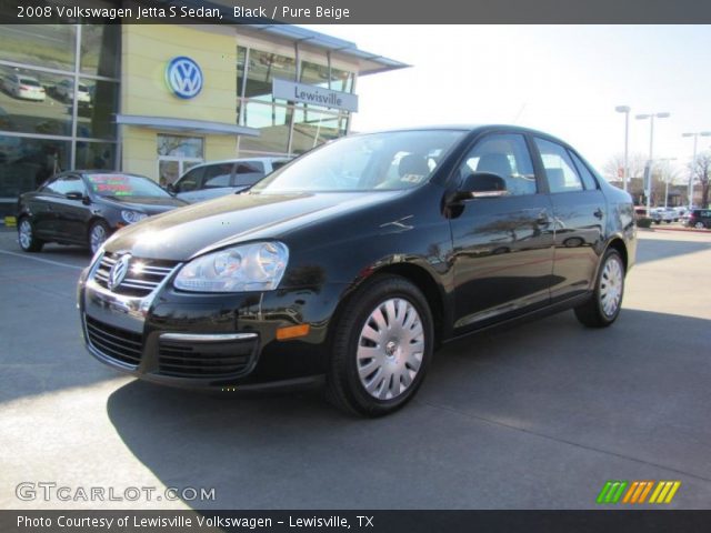 2008 Volkswagen Jetta S Sedan in Black