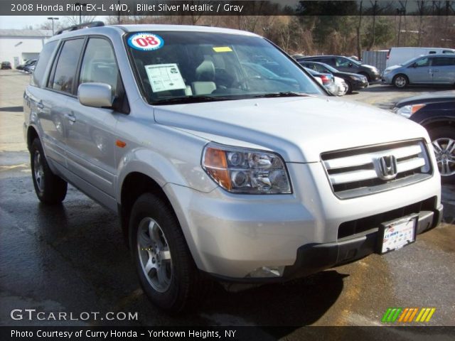 2008 Honda Pilot EX-L 4WD in Billet Silver Metallic