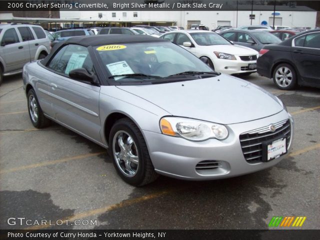 2006 Chrysler Sebring Convertible in Bright Silver Metallic