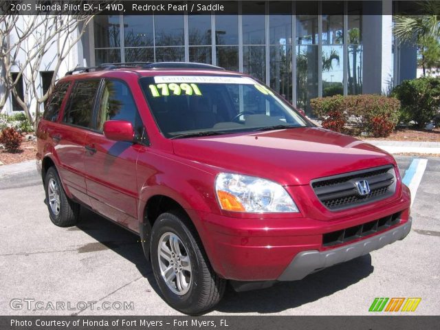 2005 Honda Pilot EX-L 4WD in Redrock Pearl