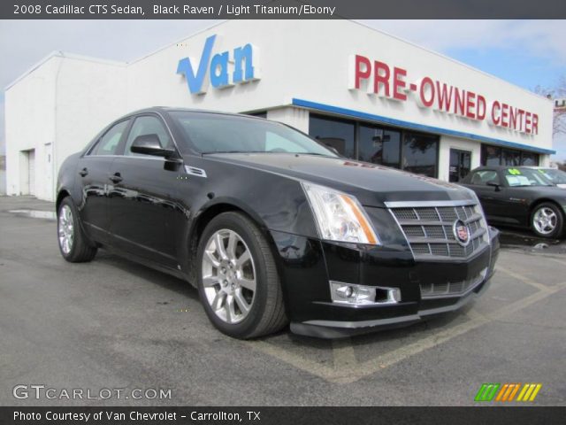 2008 Cadillac CTS Sedan in Black Raven