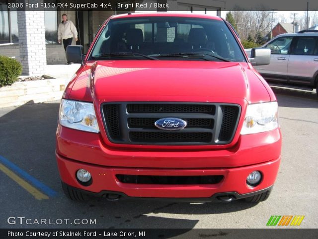 2006 Ford F150 FX4 SuperCab 4x4 in Bright Red