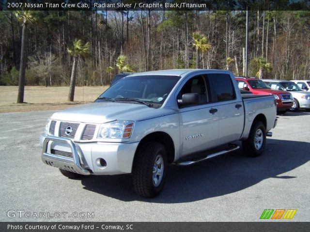 2007 Nissan Titan Crew Cab in Radiant Silver