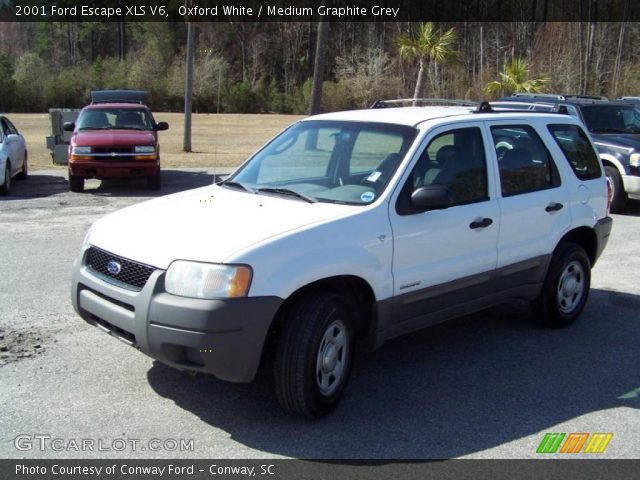 2001 Ford Escape XLS V6 in Oxford White