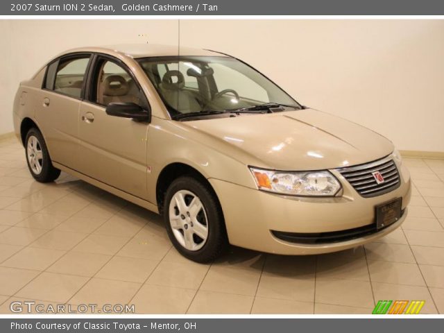2007 Saturn ION 2 Sedan in Golden Cashmere