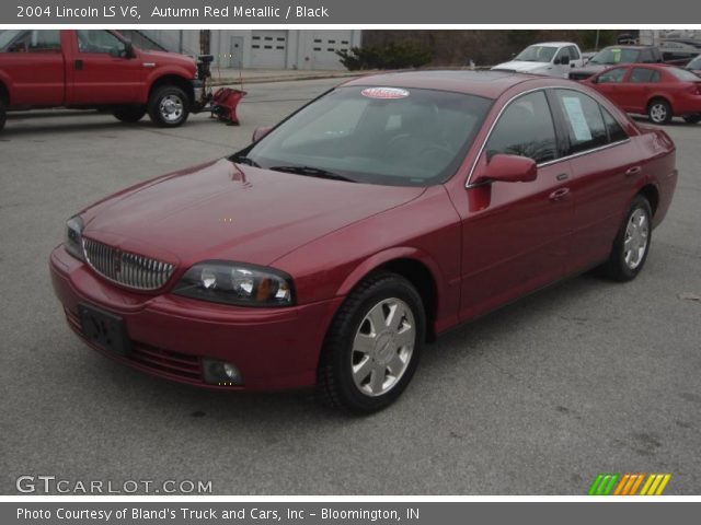 2004 Lincoln LS V6 in Autumn Red Metallic